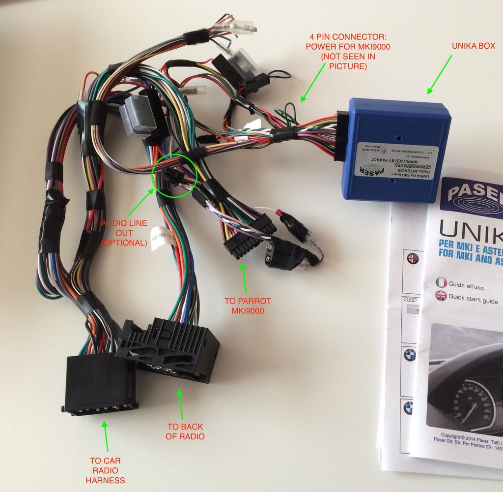BMW e46 Easy integrated Bluetooth calls and streaming audio solution